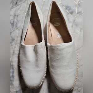 Dr. Scholl's Sunray Espadrille Sneaker LIKE NEW Size 10 White